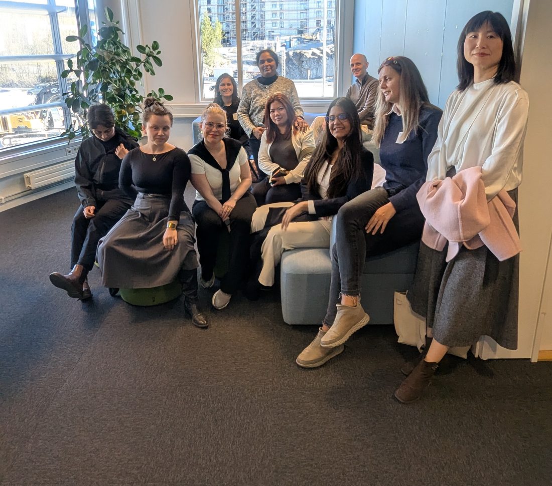 Women gathered for a Be Possible workshop in Oslo